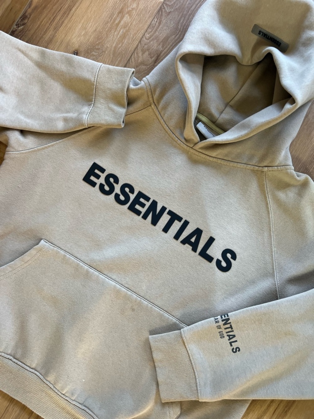 Essentials Fear Of God Hoodie Unisex Size Small